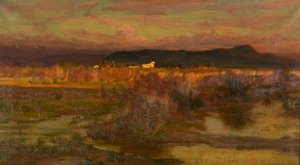 Etterglød i Italia - kveld, 1909